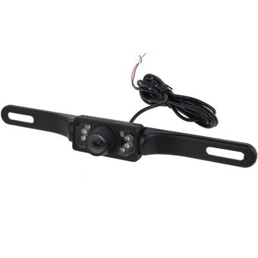 6 LED IR Infrared Waterproof Night Vision Wireless License Plate Frame Astern Backsight Rear View...