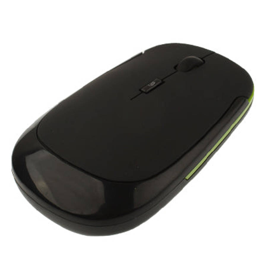 2.4GHz Wireless Ultra-thin Mouse, Black, Grey, Silver