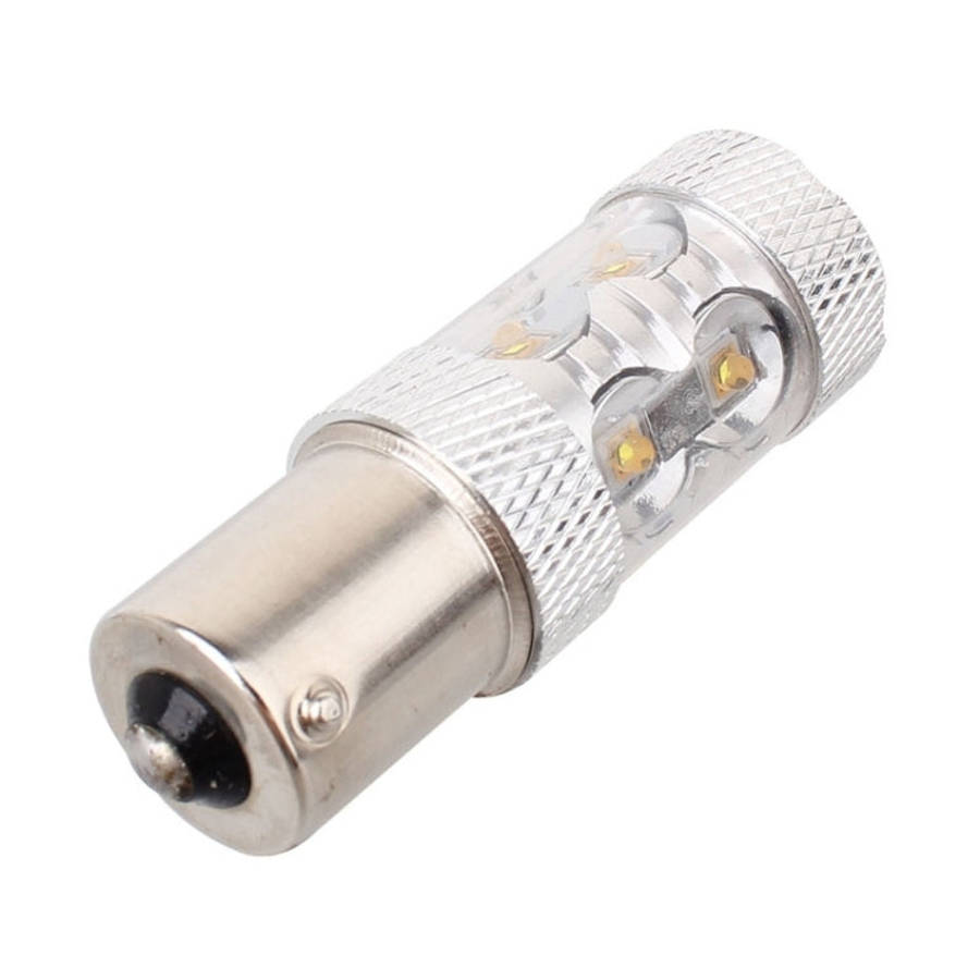 1156/BA15S 50W 750LM 6500K White Light 10-3535-LEDs Car Backup light , Constant Current , DC12-24...