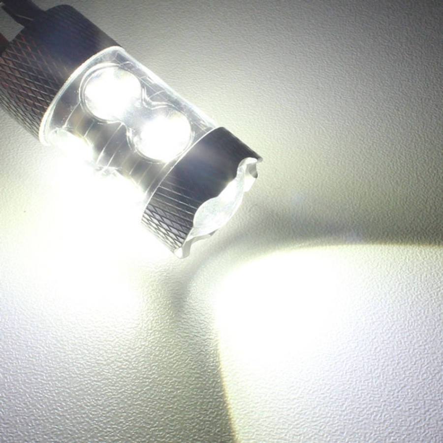 1156/BA15S 50W 750LM 6500K White Light 10-3535-LEDs Car Backup light , Constant Current , DC12-24...