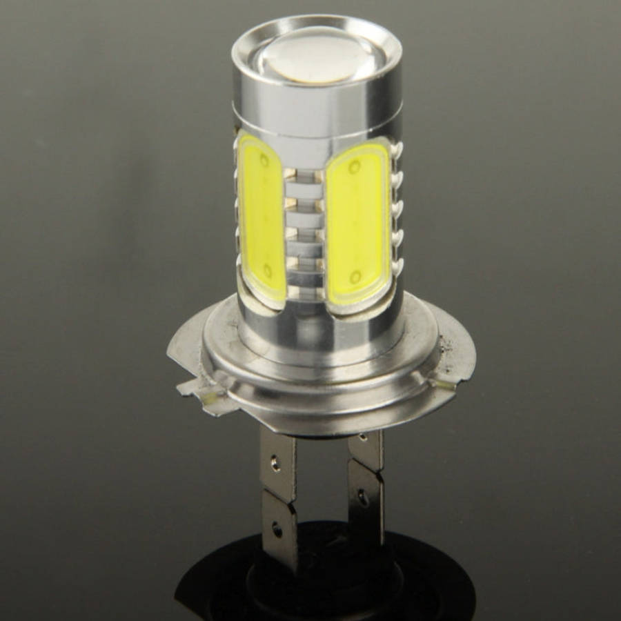 H7 21W White LED Fog Light for Vehicles, DC 12-24V