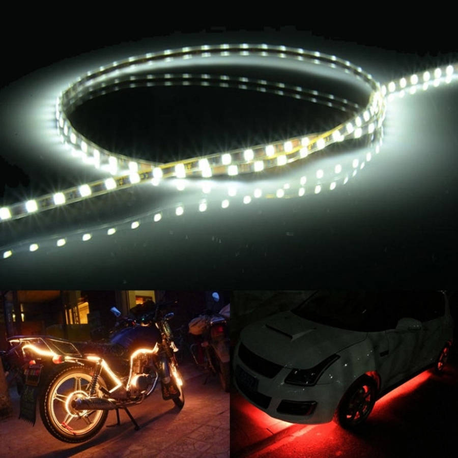 5 PCS Flow Style 45 LED 3528 SMD Waterproof Flexible Car Strip Light for Car Decoration, DC 12V, ...