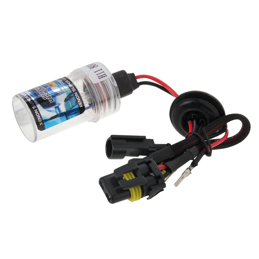 DC12V 35W H11 HID Xenon Light Single Beam Super Vision Waterproof Head Lamp, Color Temperature: 8...