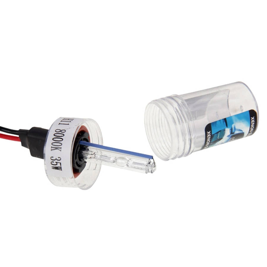 DC12V 35W H11 HID Xenon Light Single Beam Super Vision Waterproof Head Lamp, Color Temperature: 8...