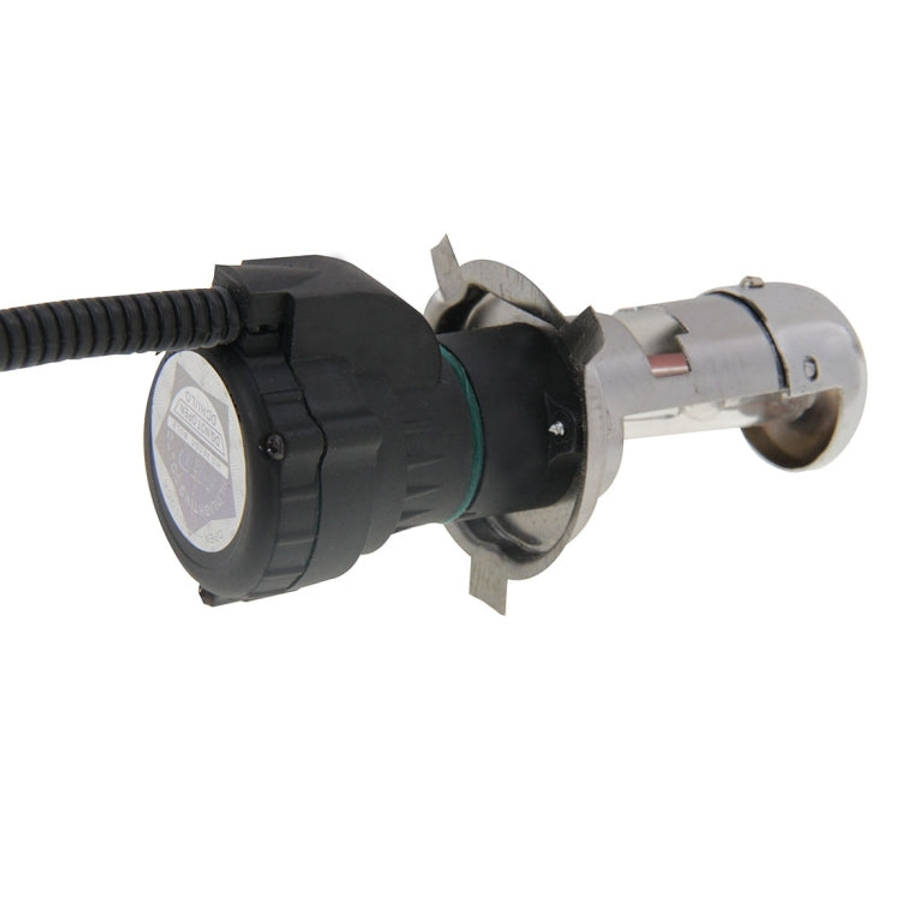 DC12V 35W H4-3 HID Xenon Light Single Beam Super Vision Waterproof Head Lamp with One Cable, Colo...