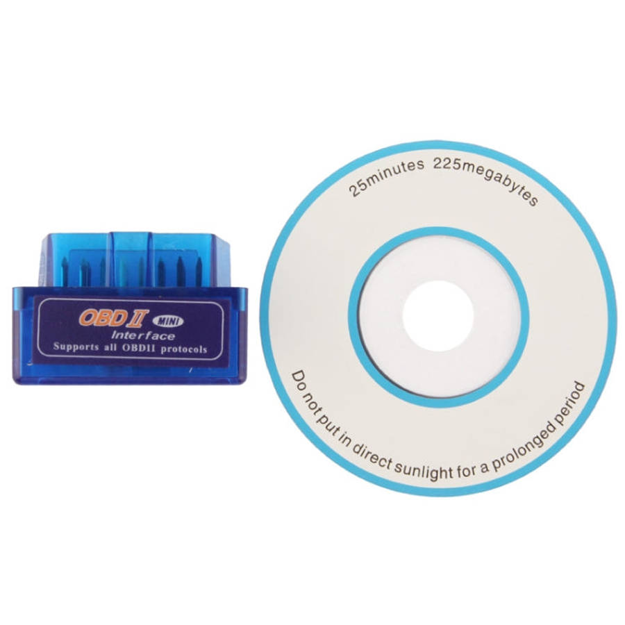 Car Mini OBDII ELM327B V1.5a Wireless Code Reader Scanner, Support Android Phone, Support OBDII-I...