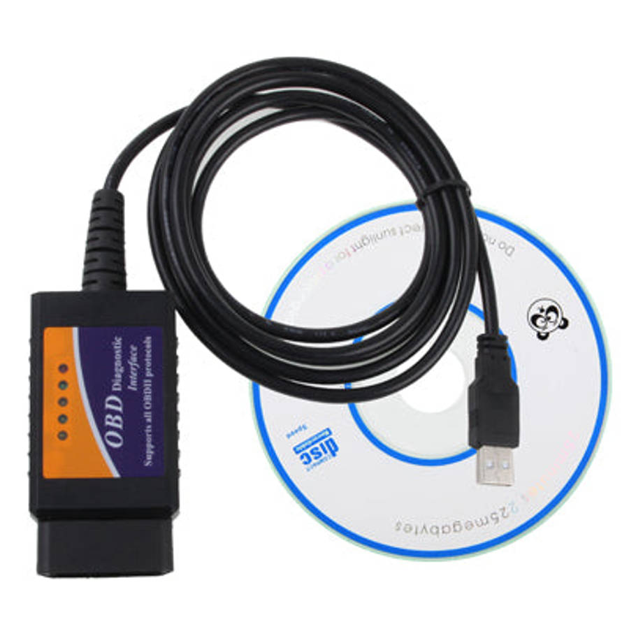 ELM327 Interface USB V1.5 OBDII Auto Diagnostic Scanner Tool, ELM327 V1.5