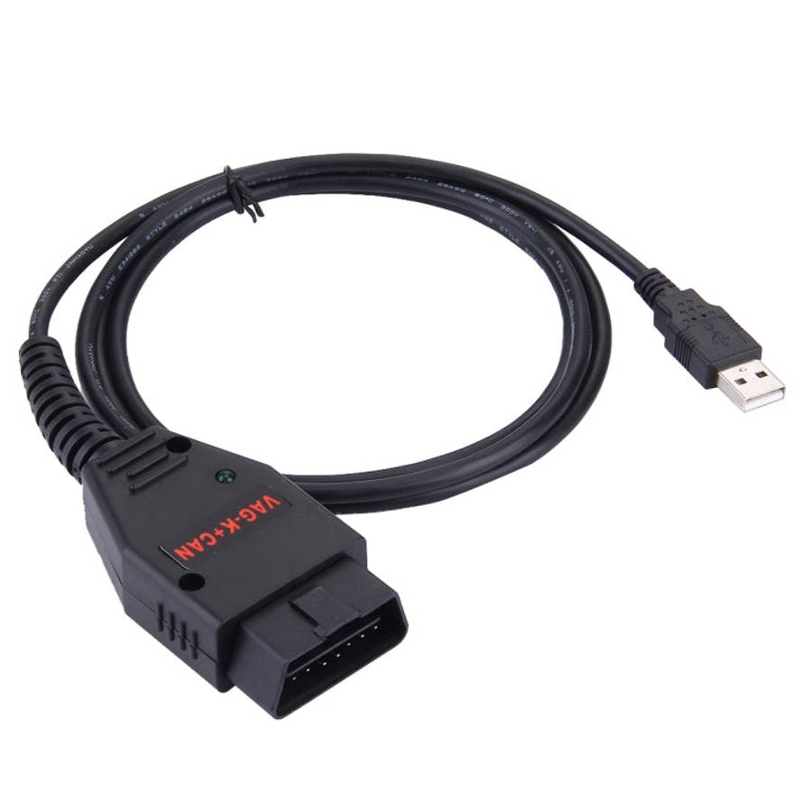 VAG K + CAN Commander Full 1.4 OBDII Diagnostic Tool for Audi / VW, Black