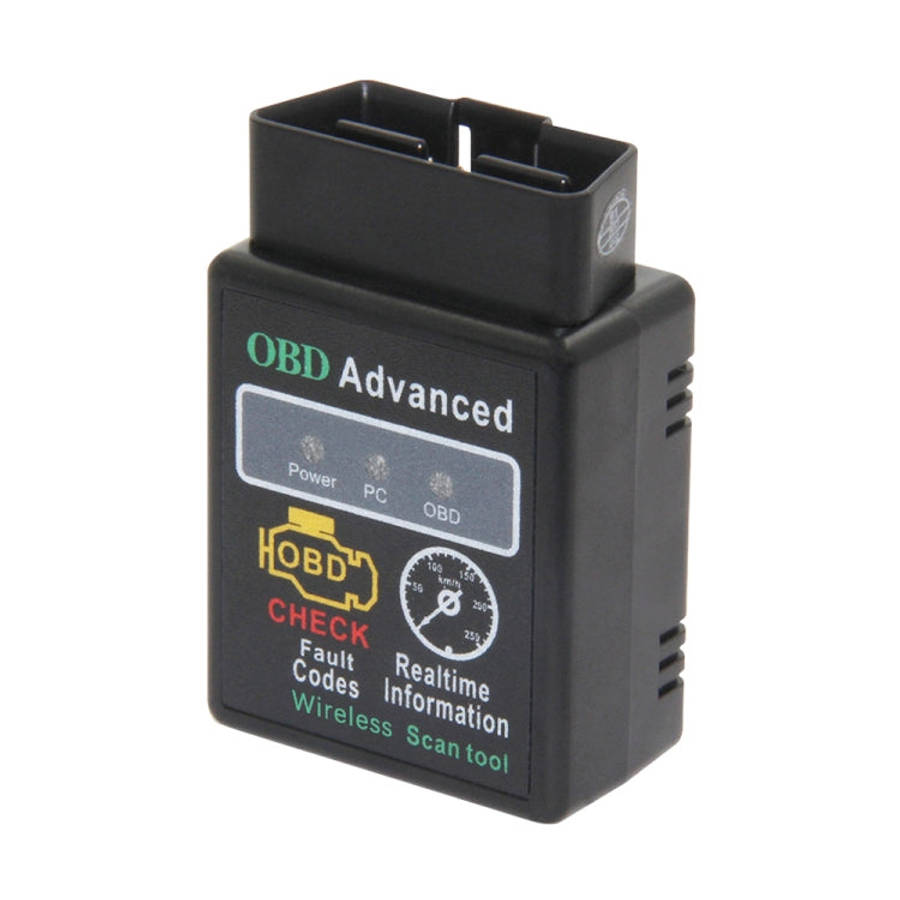 HH OBD ELM327 OBDII V1.5 Bluetooth Advanced Scan Tool Wireless Fuel Speed Diagnostic Tool, ELM327