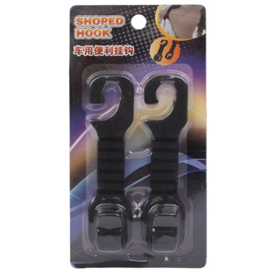2 PCS Car Auto Seat Back Bottle Bag Holder Hook Pothook, 2 PCS