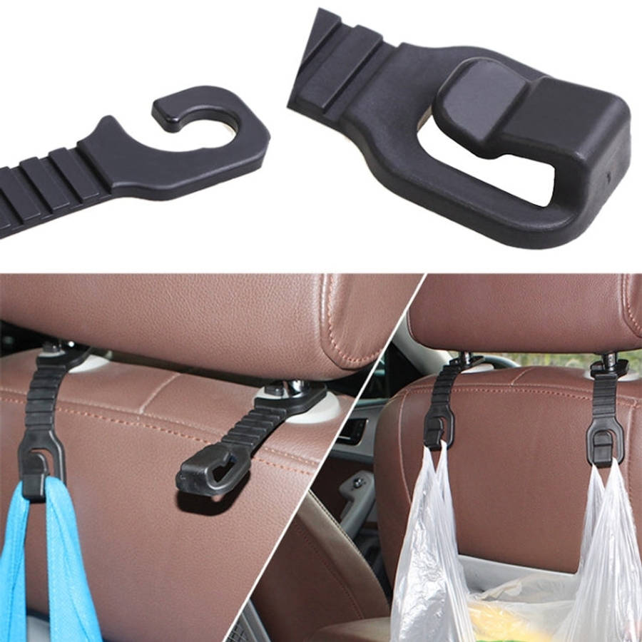 2 PCS Car Auto Seat Back Bottle Bag Holder Hook Pothook, 2 PCS