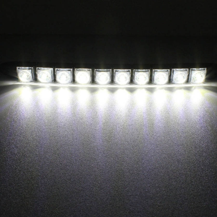 2 PCS  5W 10 LED SMD 5050 Flexible Snake LED Car Daytime Running Lights, DC 12V, 5W