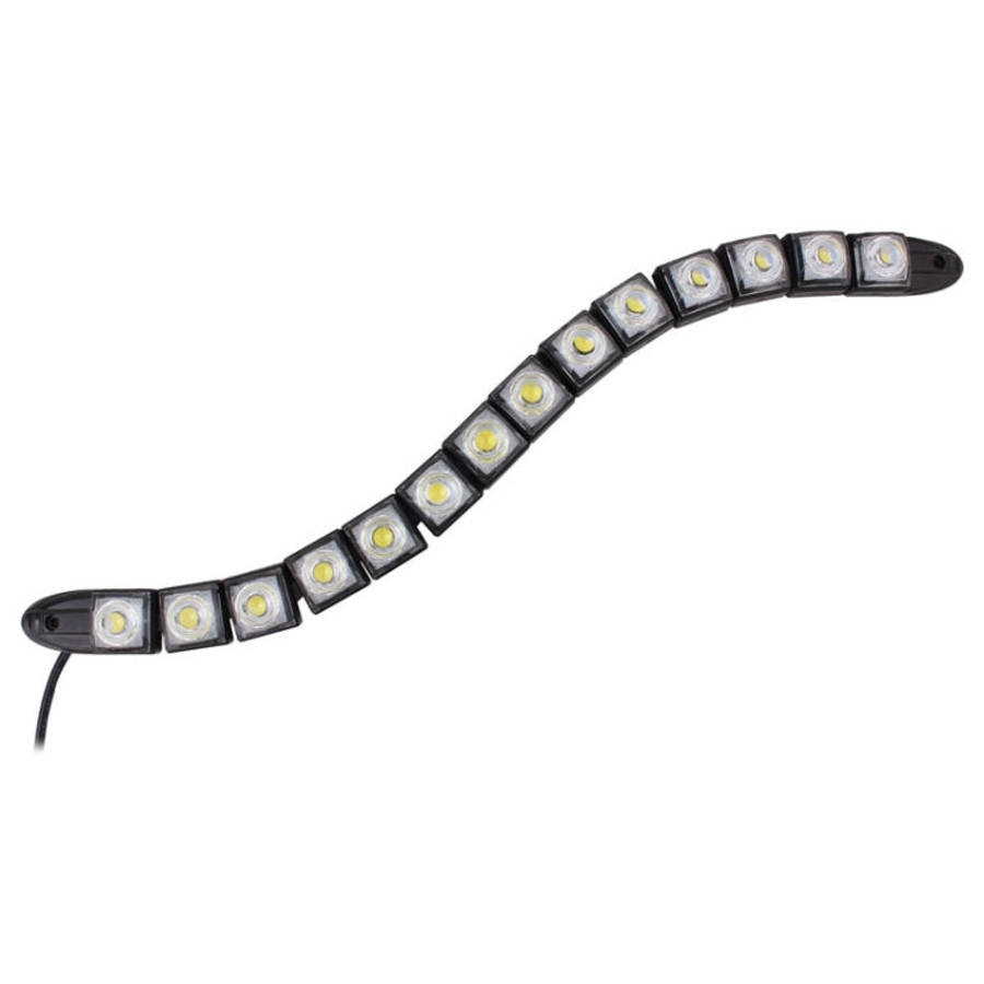 2 PCS  7W 14 LED SMD 5050 Flexible Snake LED Car Daytime Running Lights, DC 12V, 7W