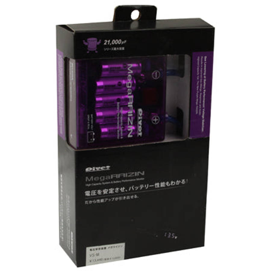 PIVOT Mega Raizin Voltage Stabilizer, High Capacity System & Battery Performance Monitor, DC 12V,...