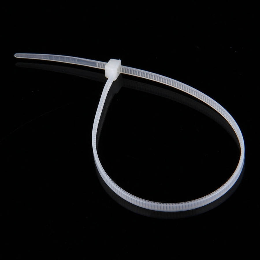 500 PCS 3 x 150mm Self-Locking Nylon Cable Wire Zip Ties, 3mm x 150mm Black, 3mm x 150mm White