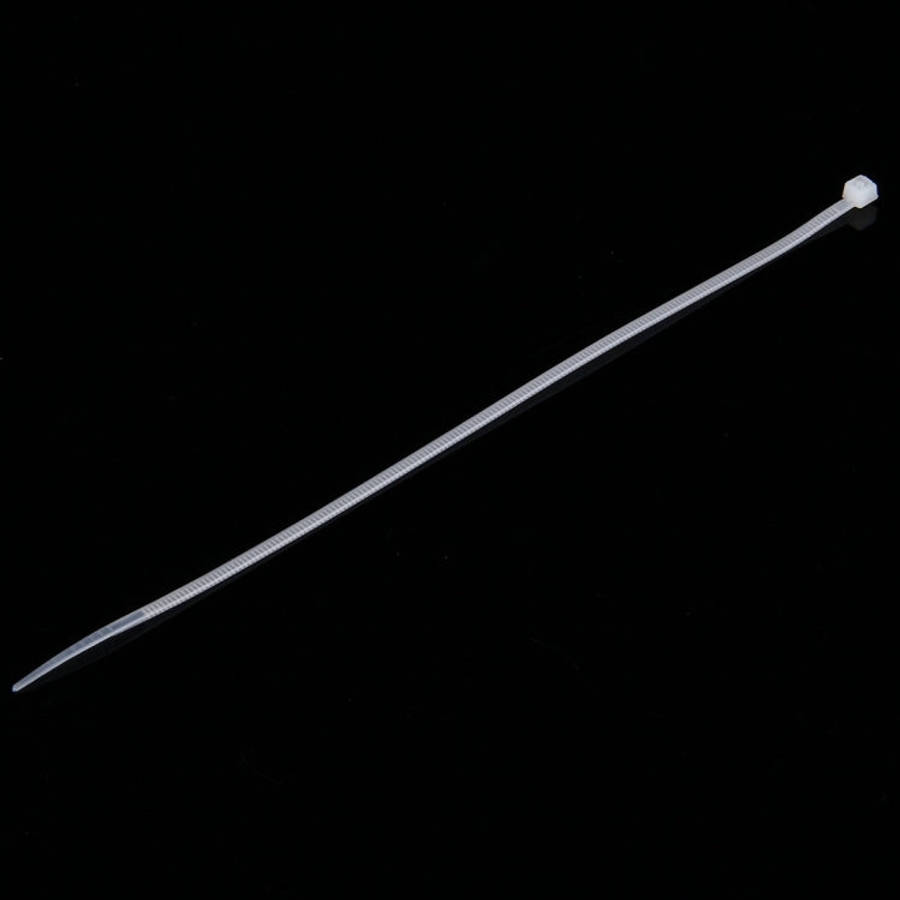 500 PCS 3 x 150mm Self-Locking Nylon Cable Wire Zip Ties, 3mm x 150mm Black, 3mm x 150mm White