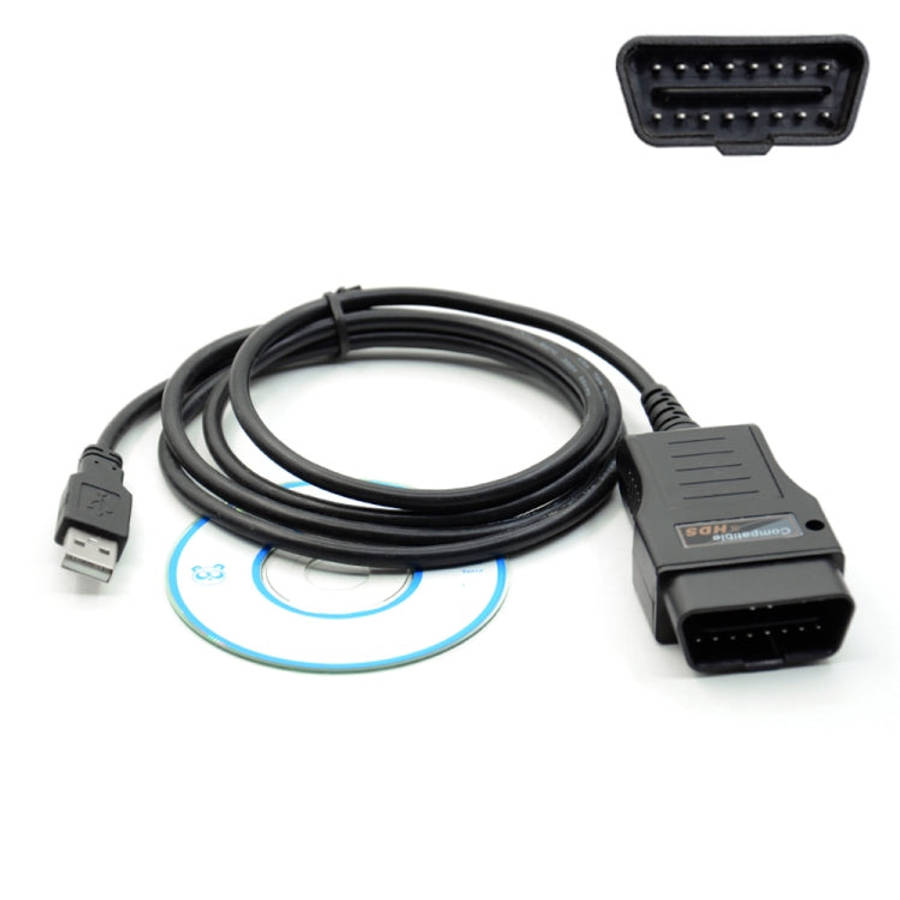 HDS 16 Pin OBDII USB Interface Diagnostic Cable for Honda, 16 Pin