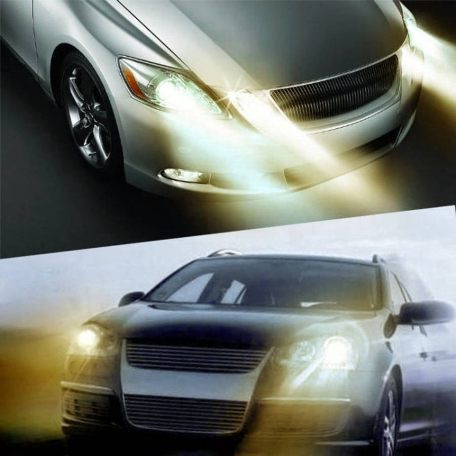 12W 720LM 4-LED 18 Flash Patterns Car Strobe Emergency Warning Light Lamp, DC 12V, 4-LED Yellow L...