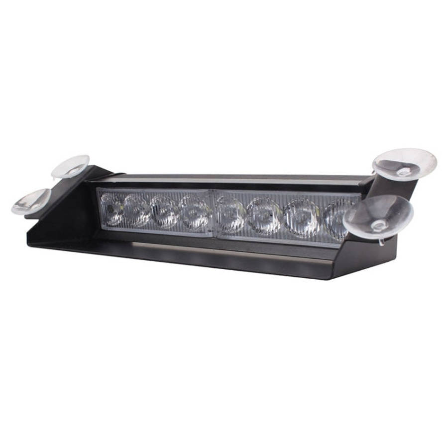 8W 800LM 8-LED 3-Modes Adjustable Angle Car Strobe Flash Dash Emergency Light Warning Lamp with S...