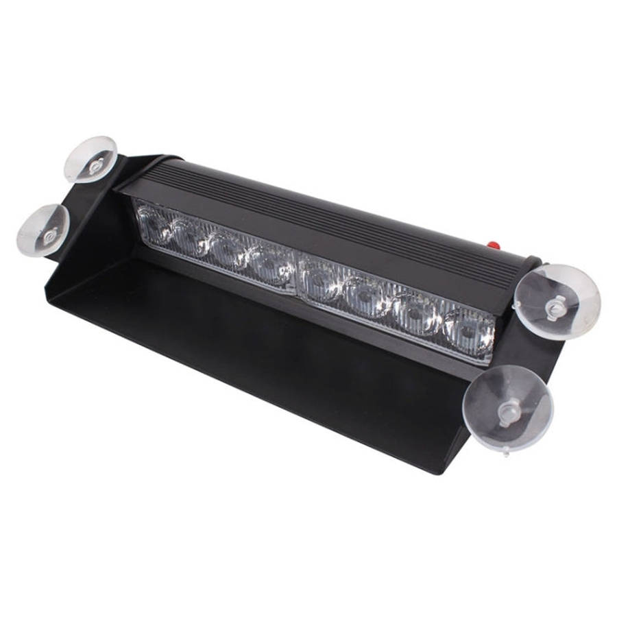 8W 800LM 8-LED 3-Modes Adjustable Angle Car Strobe Flash Dash Emergency Light Warning Lamp with S...