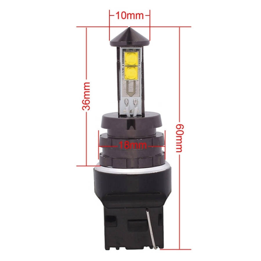 MZ T20 7440 20W 800LM White Light 4 CREE XT-E LED Car Brake Light Daytime Running Light Bulb, DC ...