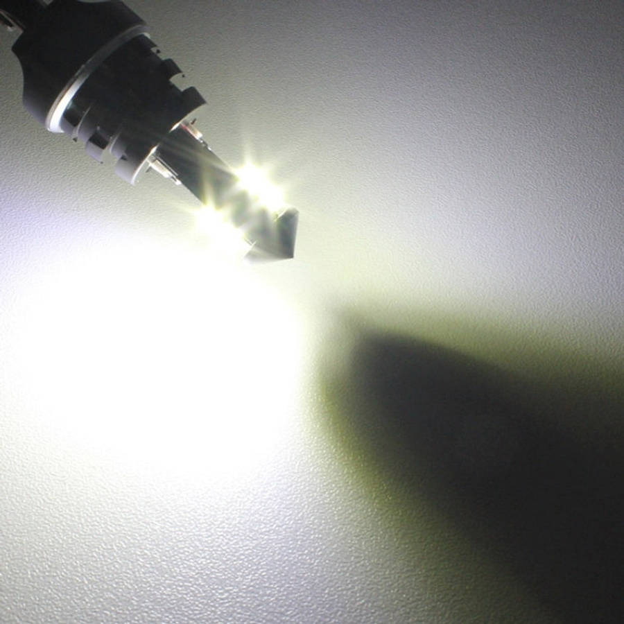 MZ T20 7440 20W 800LM White Light 4 CREE XT-E LED Car Brake Light Daytime Running Light Bulb, DC ...