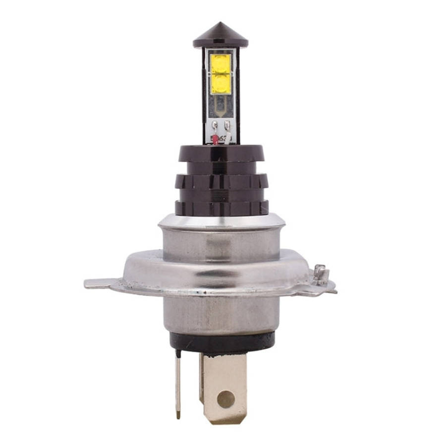 H4 20W 800LM White Light 4 CREE XT-E LED Car Daytime Running Light Headlight Bulb, DC 12-24V, H4