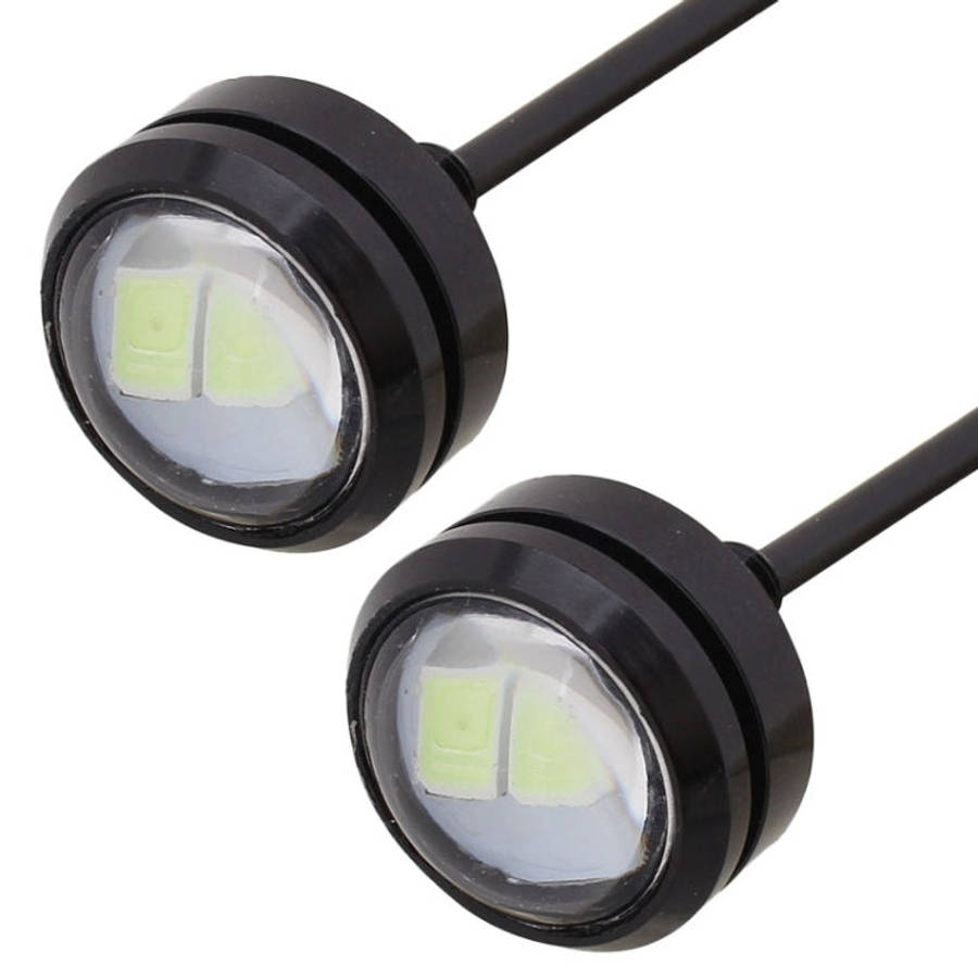 2 PCS 22.5mm 1.5W 150LM Ice Blue Light 3 LED SMD 5630 Spotlight Eagle Eye Light Daytime Running L...