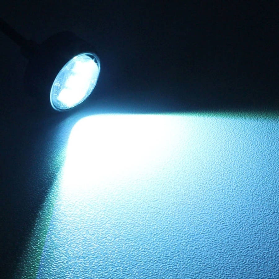 2 PCS 22.5mm 1.5W 150LM Ice Blue Light 3 LED SMD 5630 Spotlight Eagle Eye Light Daytime Running L...