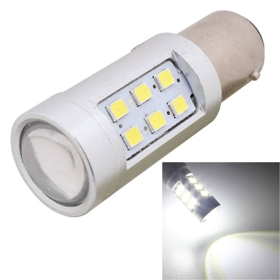 2PCS 1157/BAY15D 4.2W 630LM White Light 21 LED 2835 SMD Car Brake Light Steering Light Bulb,  DC ...