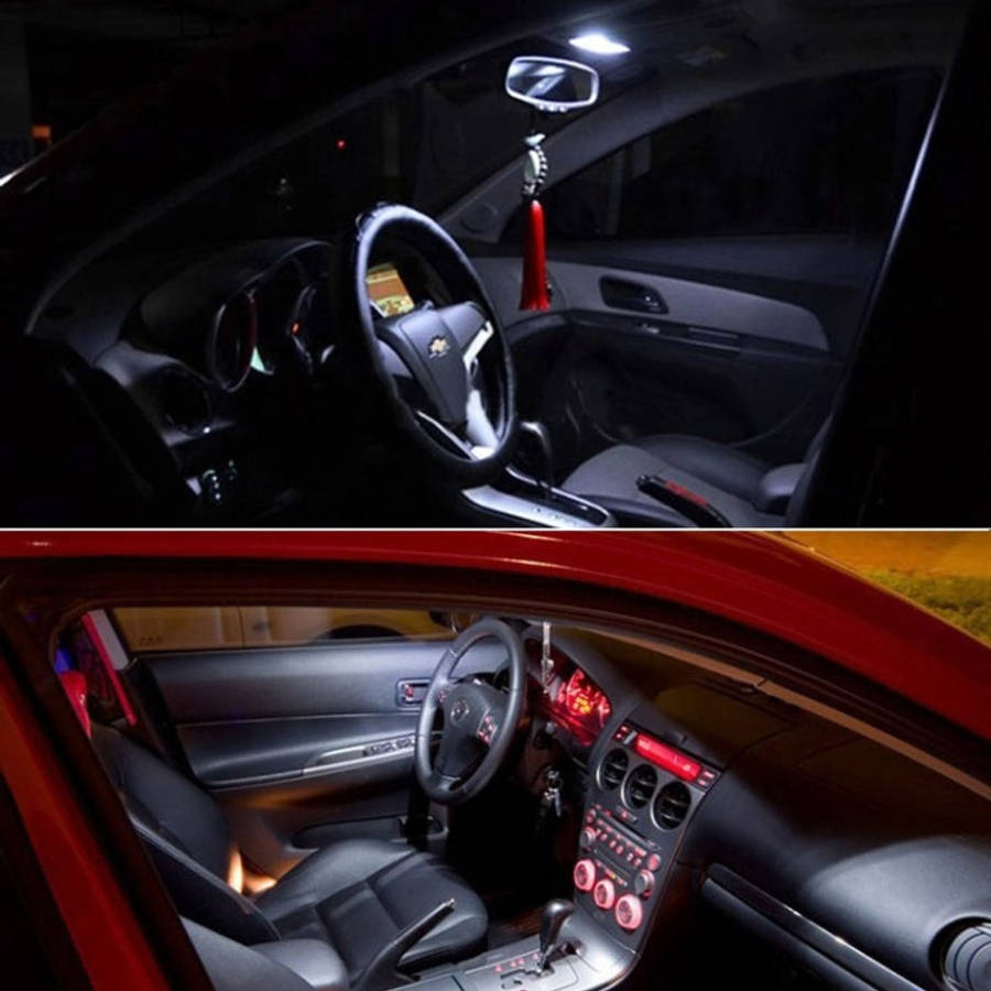 2 PCS 31mm 3W 180LM White Light 10 LED SMD 4014 CANBUS License Plate Reading Lights Car Light Bul...