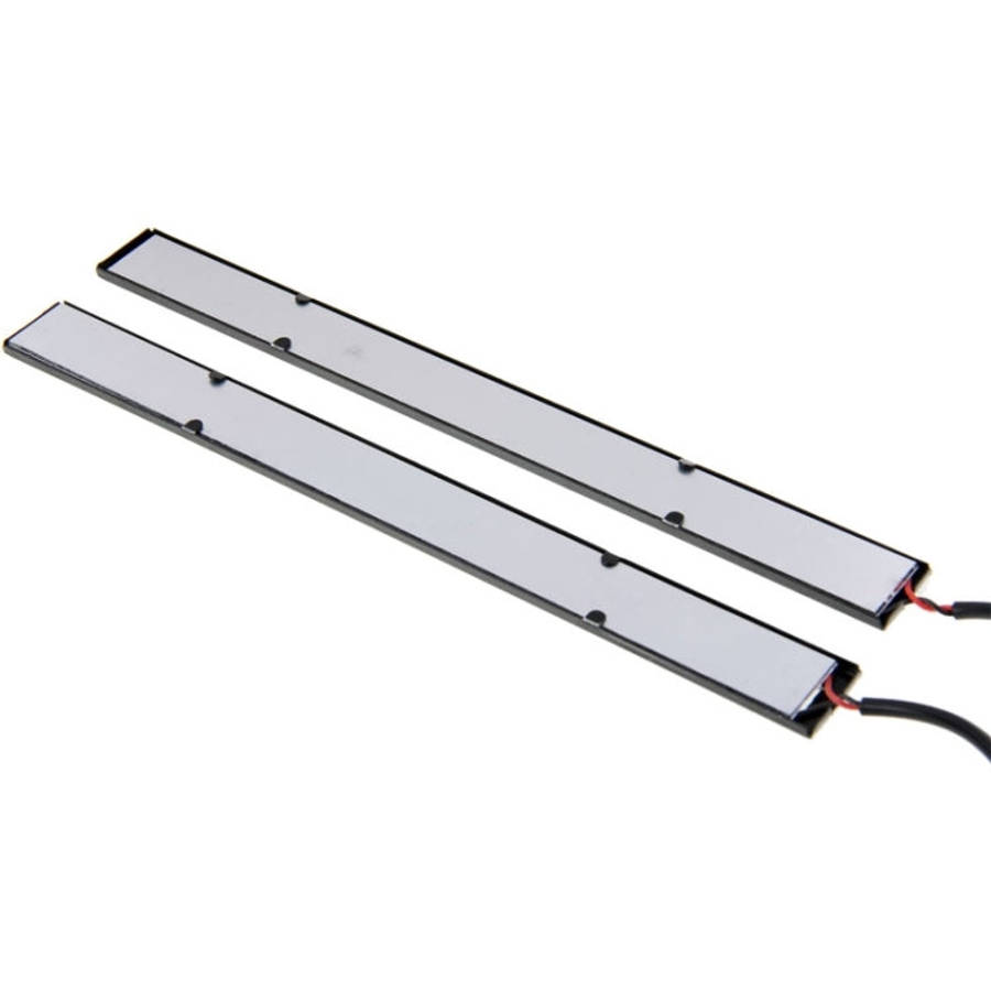 2 PCS 6W*2 DRL LED Light Bar Car Light Source Waterproof Daytime Running Lights, DC 12V, NCD-17BK...
