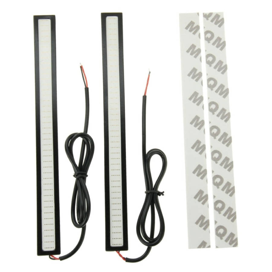 2 PCS 6W*2 DRL LED Light Bar Car Light Source Waterproof Daytime Running Lights, DC 12V, NCD-17BK...