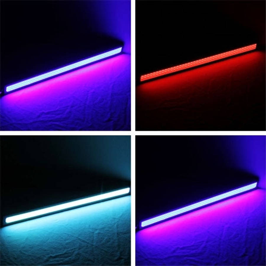 2 PCS 6W*2 DRL LED Light Bar Car Light Source Waterproof Daytime Running Lights, DC 12V, NCD-17BK...