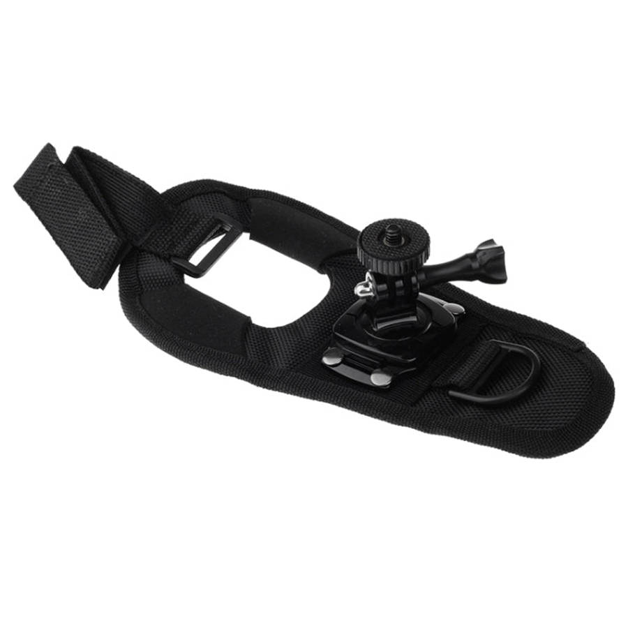 360 Degree Rotation Glove Style Strap Mount Wrist Strap Palm Holder with Screw and Adapter for Xi...