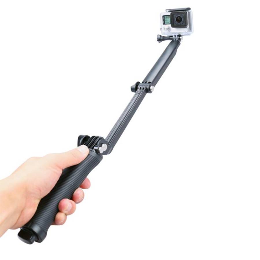 3-Way Multi Function Extendable Monopod Tripod Folding Rotating Arm Camera Handle for DJI, Insta3...