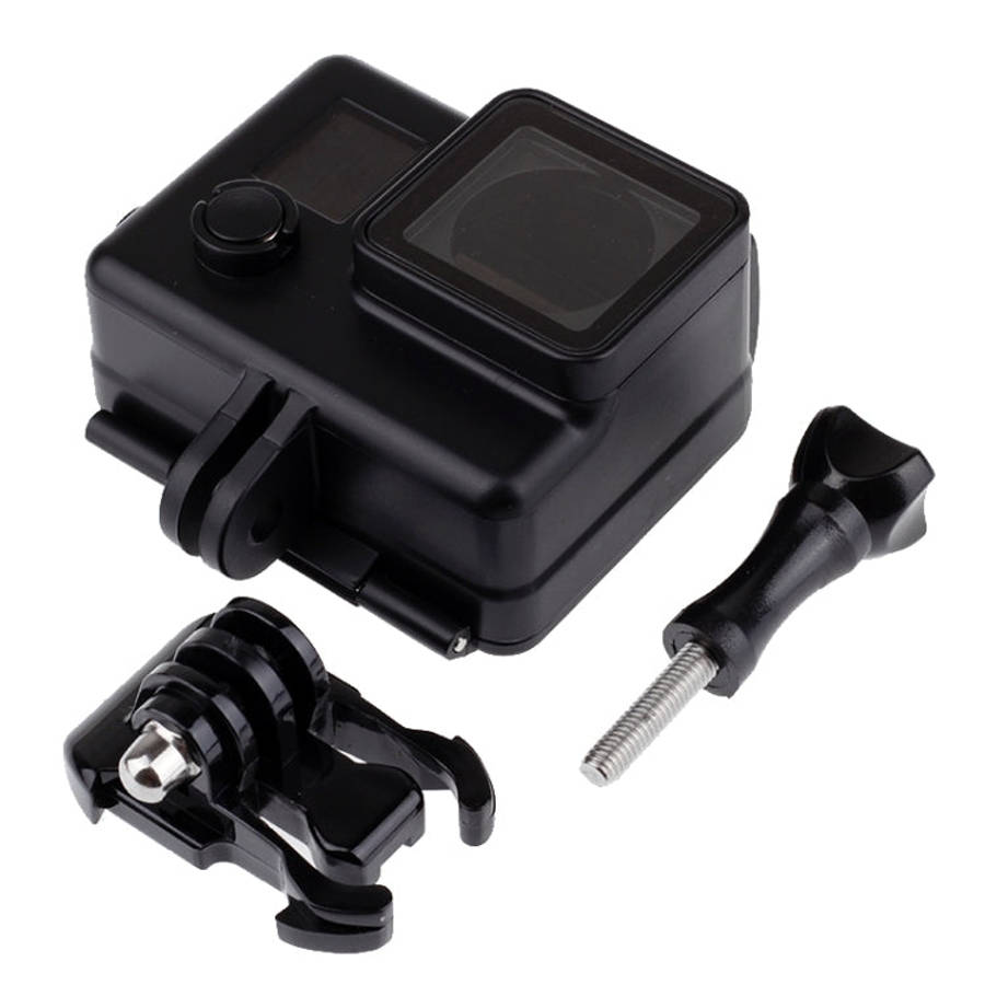 Black Edition Waterproof Housing Protective Case with Buckle Basic Mount for GoPro HERO4 /3+,  Wa...