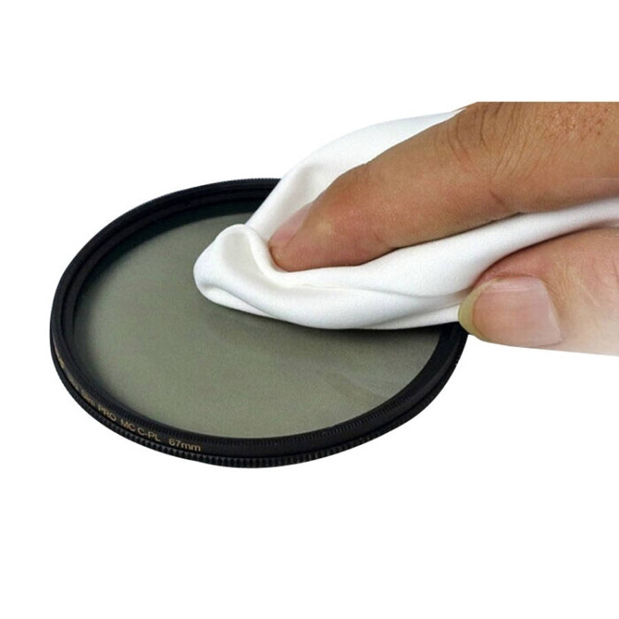 100 PCS 9.8 x 9.8cm Specialized LCD Screen Lens Glasses Cleaning Cloth for Camera / Mobile Phone,...