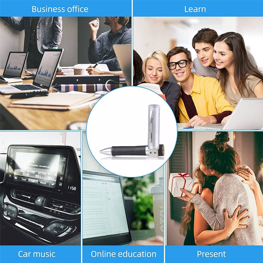 2 in 1 Pen Style USB Flash Disk, Black (16GB), 2GB, 4GB, 8GB, 16GB