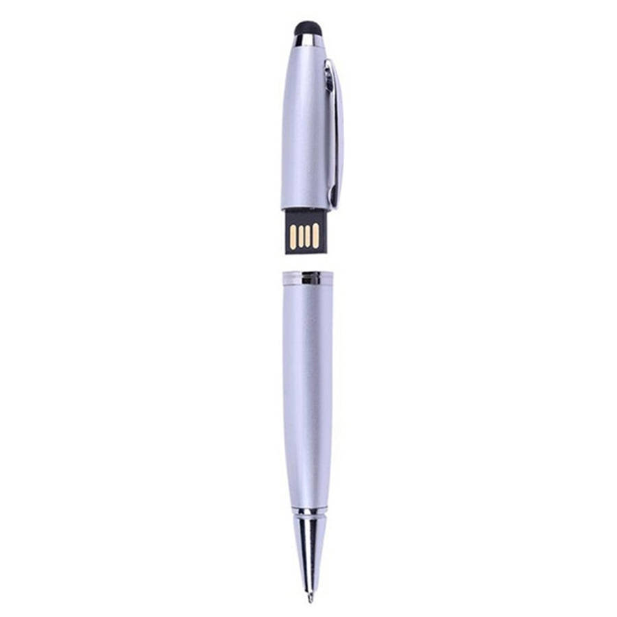 2 in 1 Pen Style USB Flash Disk, Black , 2GB (Silver), 4GB (Silver), 8GB (Silver), 16GB (Silver),...