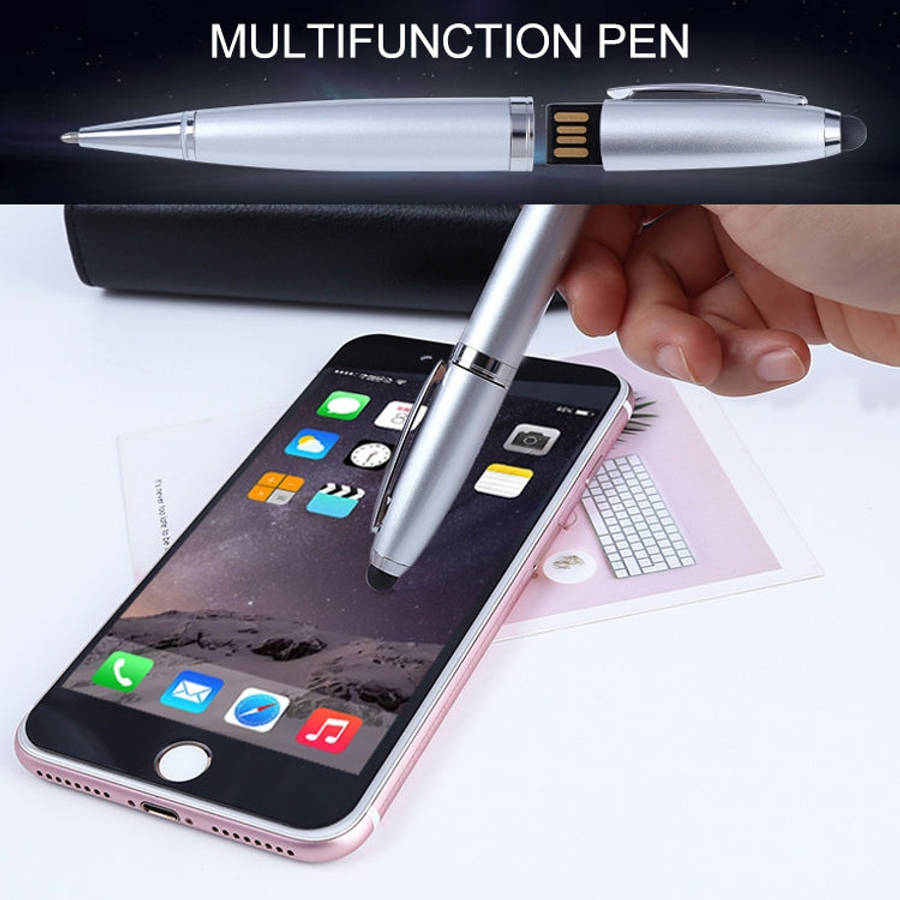 2 in 1 Pen Style USB Flash Disk, Black , 2GB (Silver), 4GB (Silver), 8GB (Silver), 16GB (Silver),...