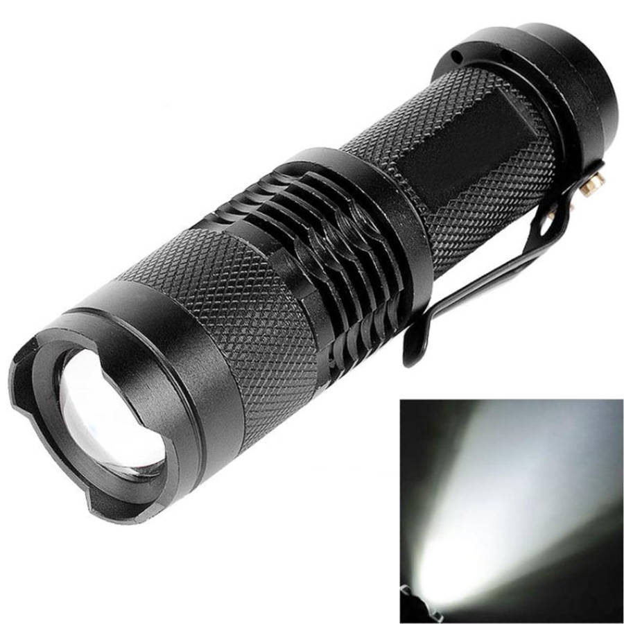 SK68 180lm Zoom Lens LED Flashlight