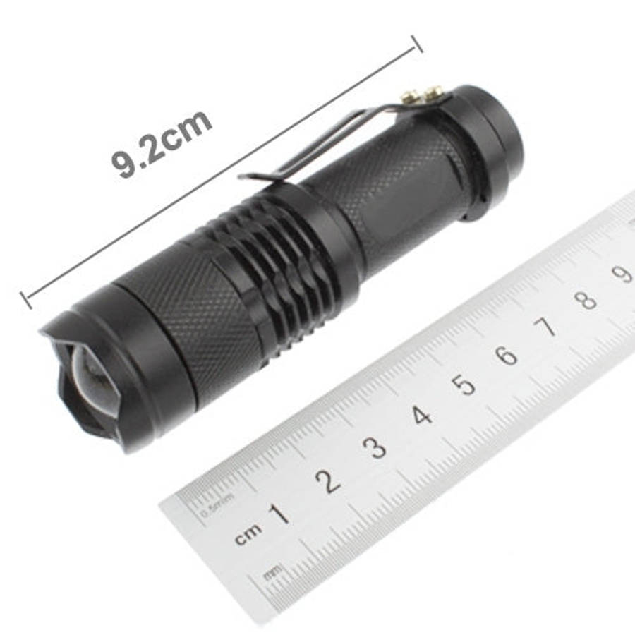 SK68 180lm Zoom Lens LED Flashlight