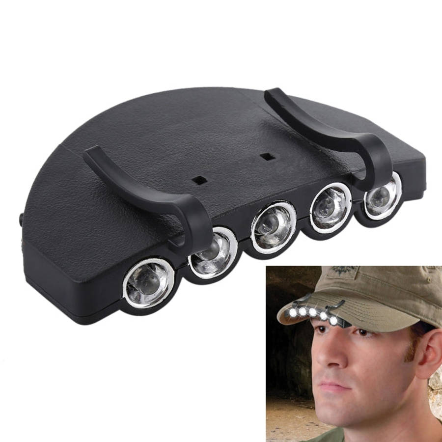 5 LED White Light, for Outdoor Fishing Camping Hunting