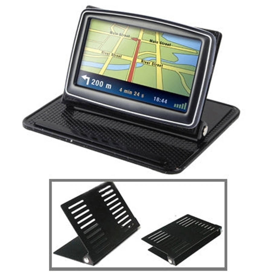 Universal GPS Holder Bracket Cradle Anti-Slip Mat (For 4.3 / 5.0 inch GPS, iPhone 4 / 3GS / 3G, M...