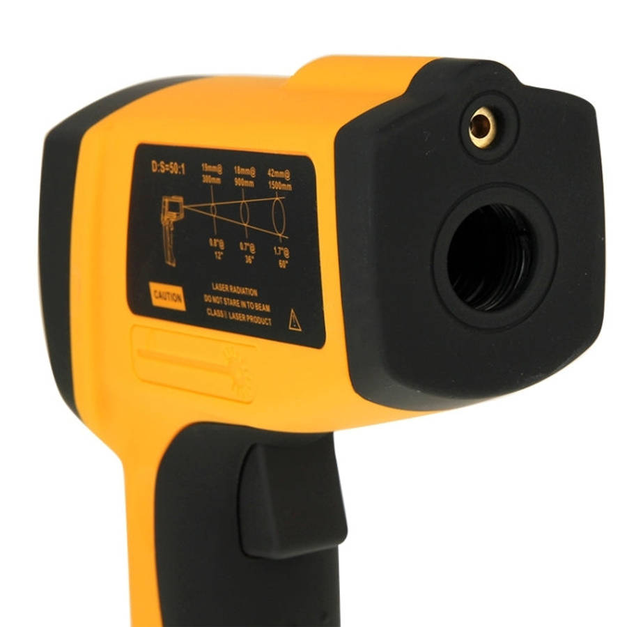 BENETECH GM1651 USB Digital Display Temperature Gun Handheld Infrared IR Thermometer, Measure Ran...