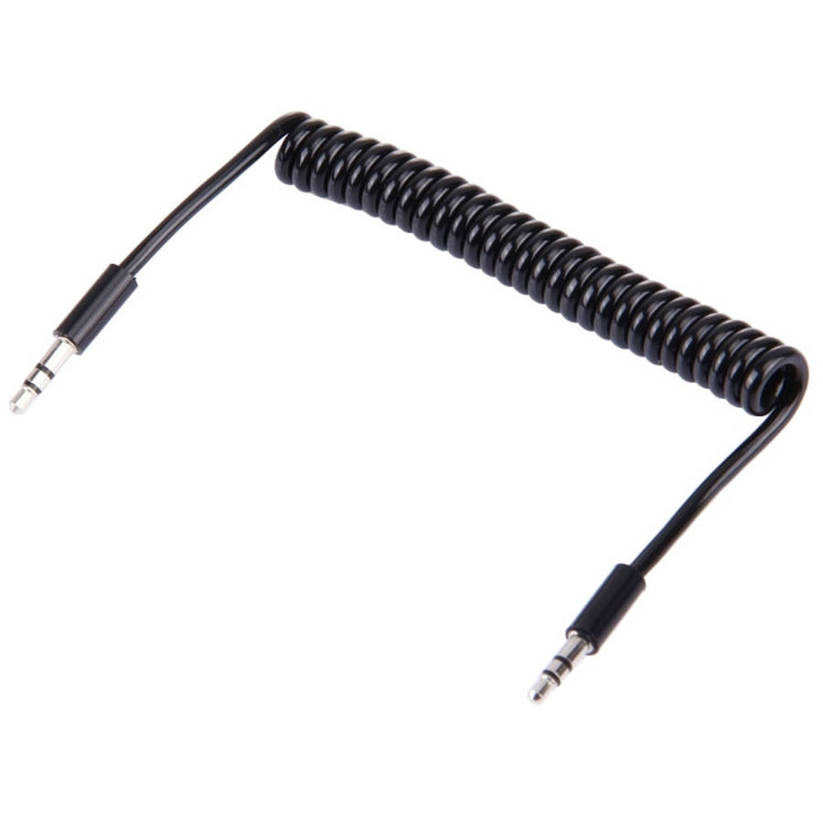 Spring Coiled 3.5mm Aux Cable, Compatible with Phones, Tablets, Headphones, MP3 Player, Car/Home ...