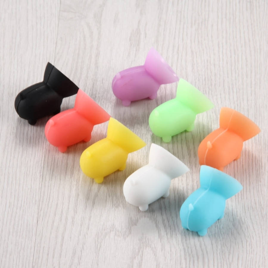 Lovely Pig Shape with Sucker Phone Holder, Random Color Delivery