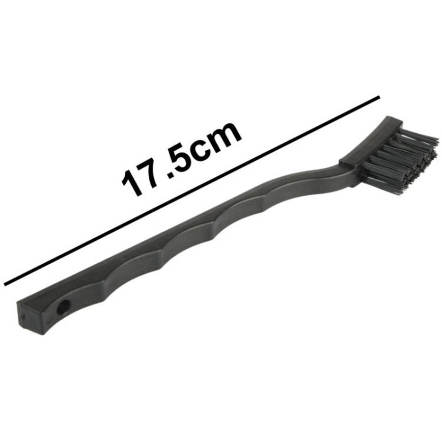17.5cm Electronic Component Curved Anti-static Brush, Length: 17.5cm Black