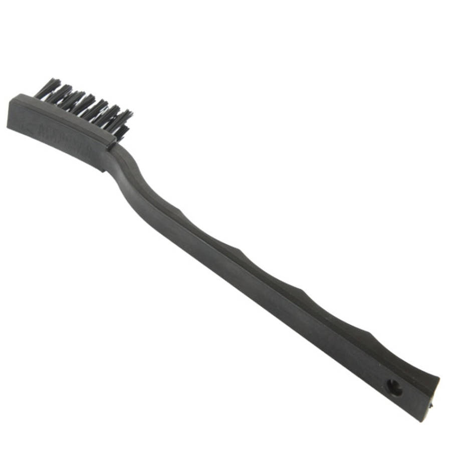17.5cm Electronic Component Curved Anti-static Brush, Length: 17.5cm Black